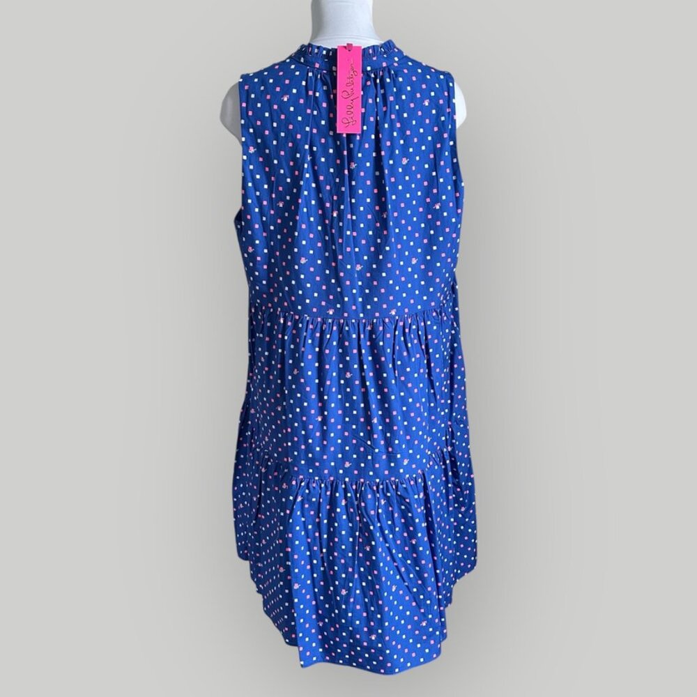 Lilly Pulitzer Women's NOVELLA Cotton Dress XL - Picture 3 of 8